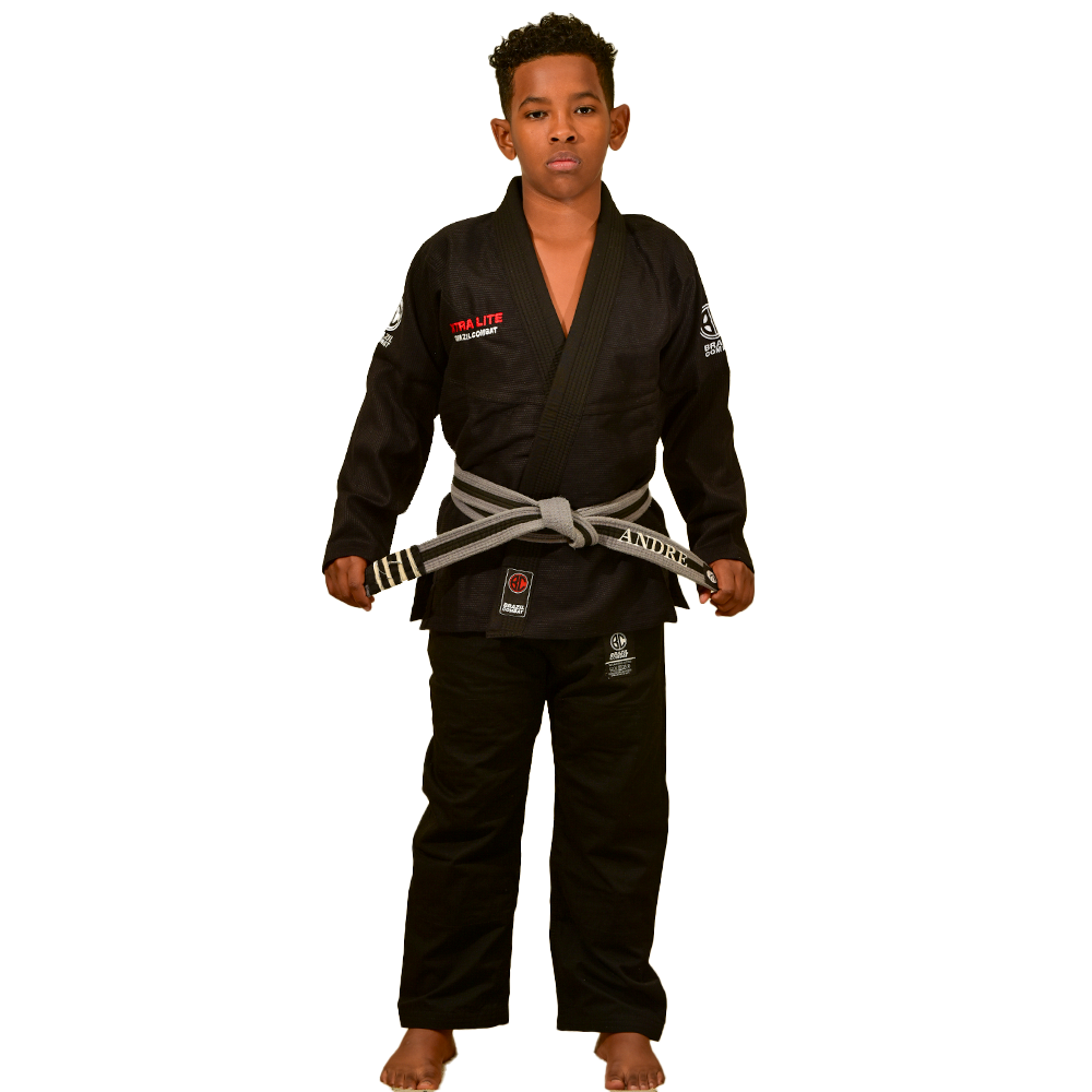 Competitor Xtra-Lite 2.0 Kids Jiu Jitsu Gi - Black - IBJJF Certified