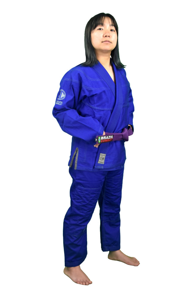 Brazil Combat Special (BCS) Women Jiu Jitsu Gi - Blue - IBJJF Certified