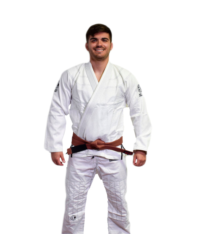 Brazil Combat Special (BCS) Jiu Jitsu Gi - White - IBJJF Certified