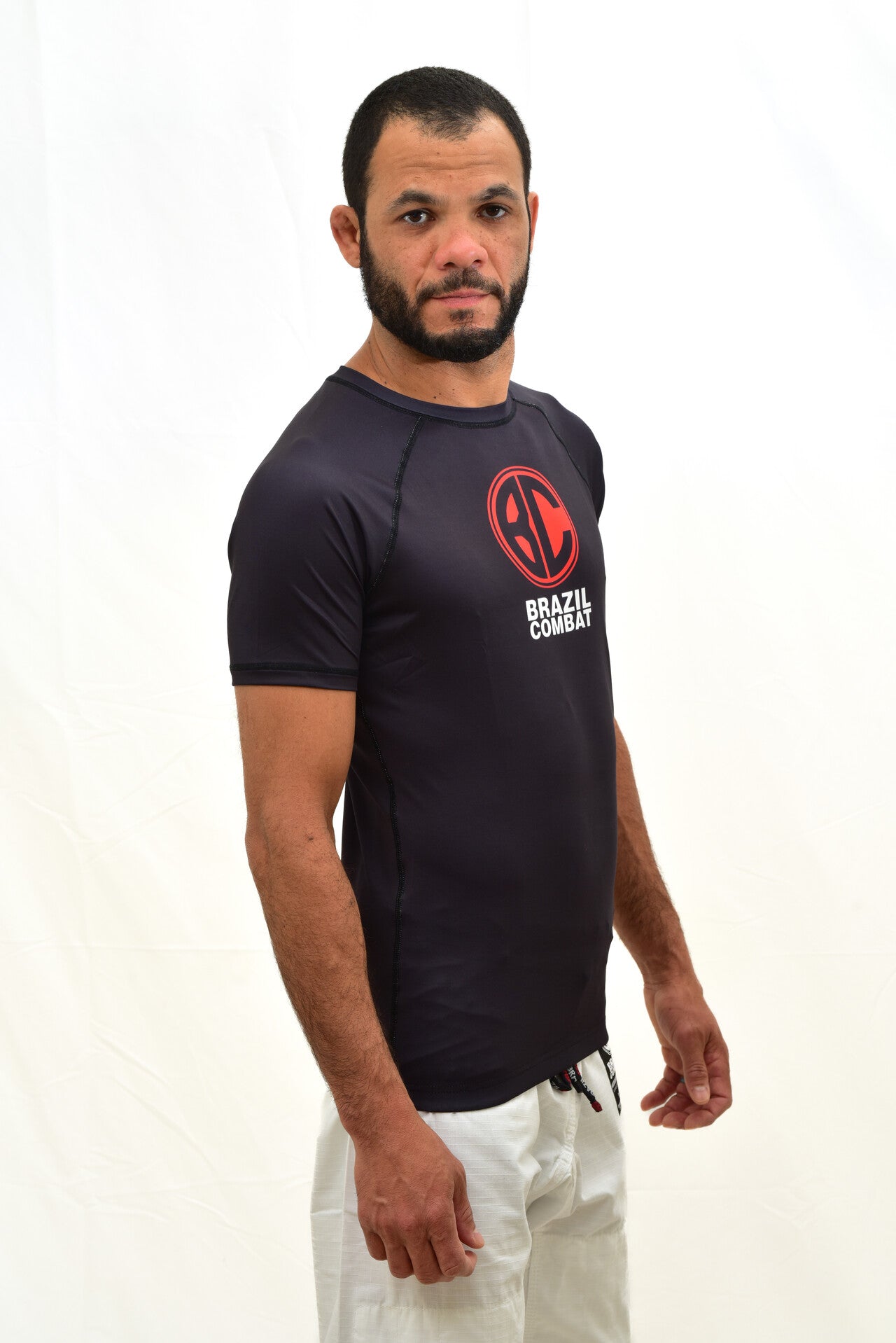 Red Shield Jiu Jitsu Short Sleeve Rashguard