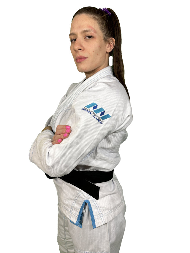 Makeweight Women Jiu Jitsu Gi - Lightest kimono in the world - White - IBJJF Certified