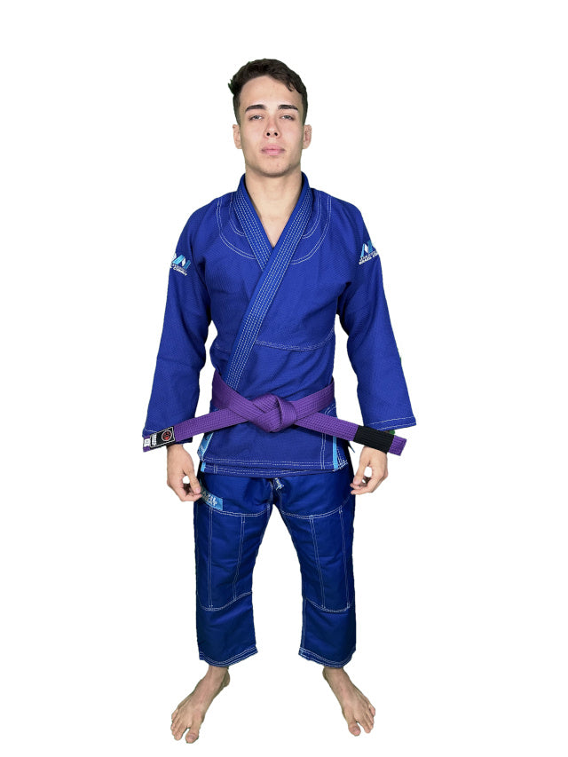 Makeweight Jiu Jitsu Gi - Lightest kimono in the world - Blue - IBJJF Certified