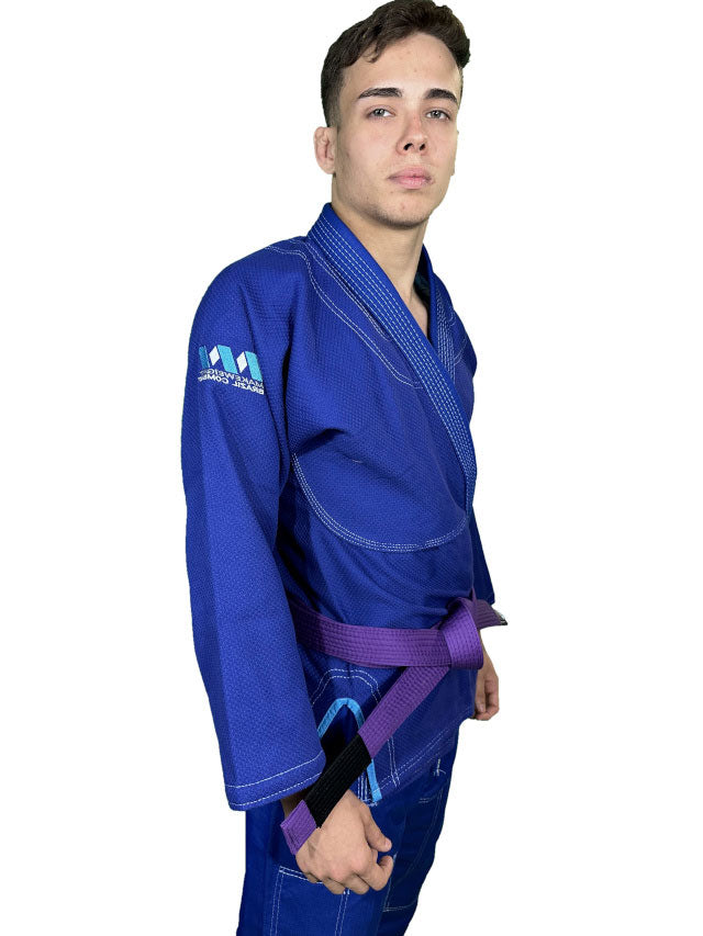 Makeweight Jiu Jitsu Gi - Lightest kimono in the world - Blue - IBJJF Certified