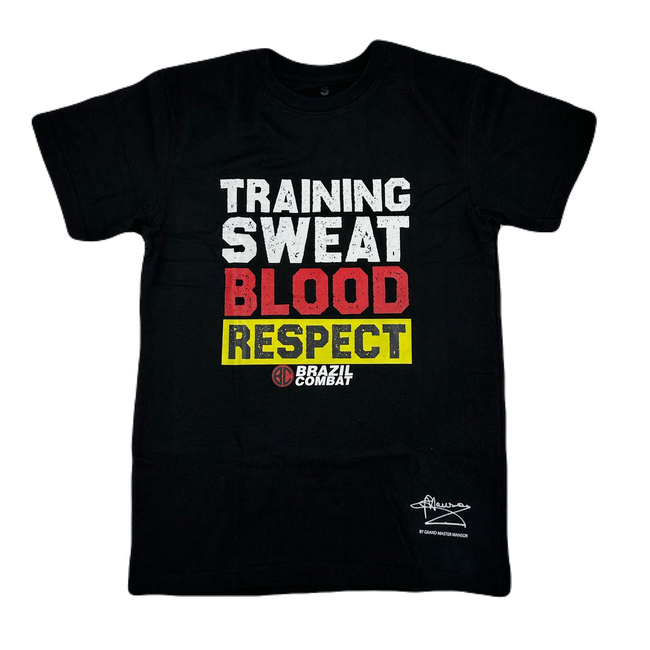 Training Sweat Blood Respect T-Shirt - Master Mansur Collection