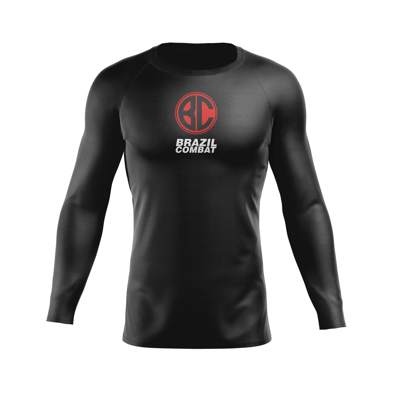 Red Shield Jiu Jitsu Long Sleeve Kids Rashguard