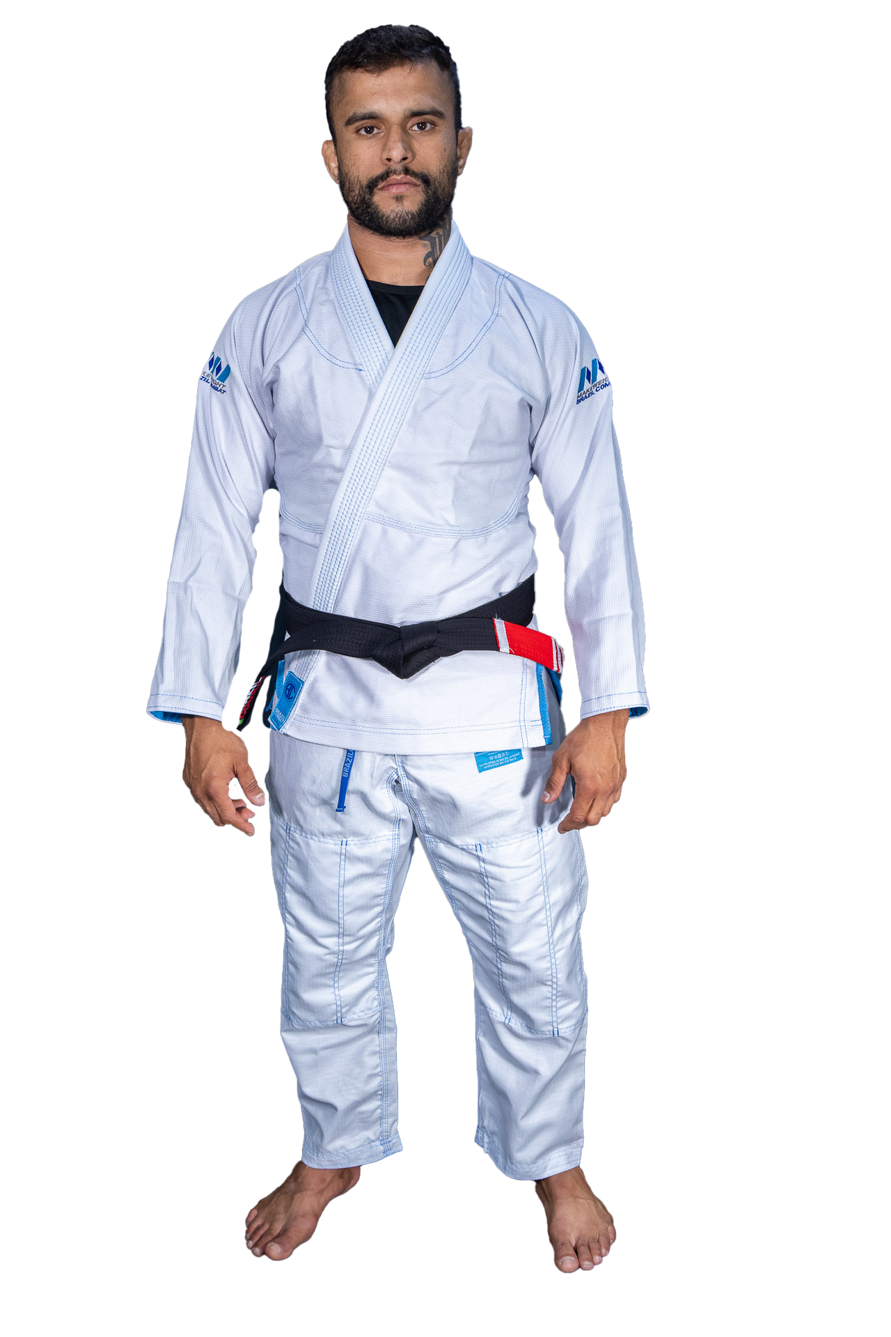 Makeweight Jiu Jitsu Gi - Lightest kimono in the world - White - IBJJF Certified